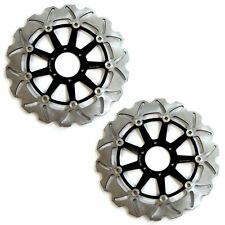 Rezo Wavy Front Brake Rotor Discs Pair for Honda CBR900RR 92-94