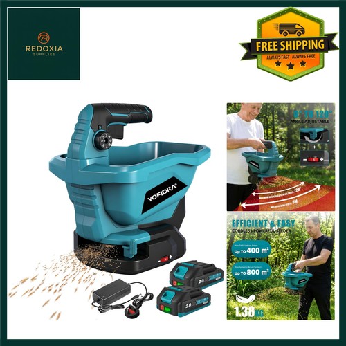 Cordless seed spreader 3l - seed, 3.3l