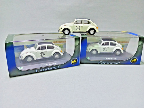 Cararama beetle herbie x3 - beetle, ,herbie