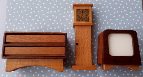 Dolls house furniture vintage - house,
