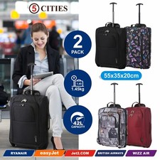 Cabin Bag Set 2x Hand Luggage