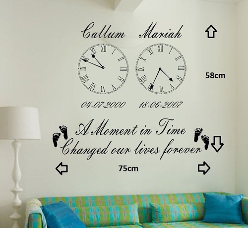 Personalised kids birth date - personalised,