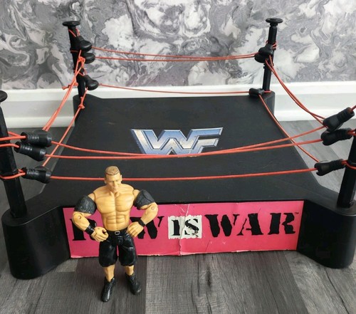 Wwf raw war wrestling ring - wwf,