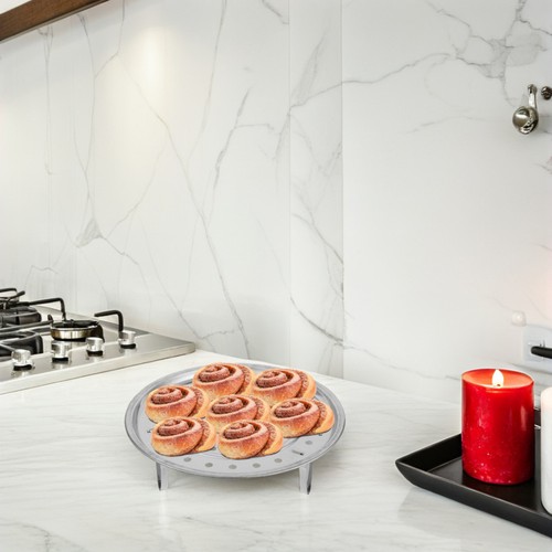 Steaming rack household round - rack,