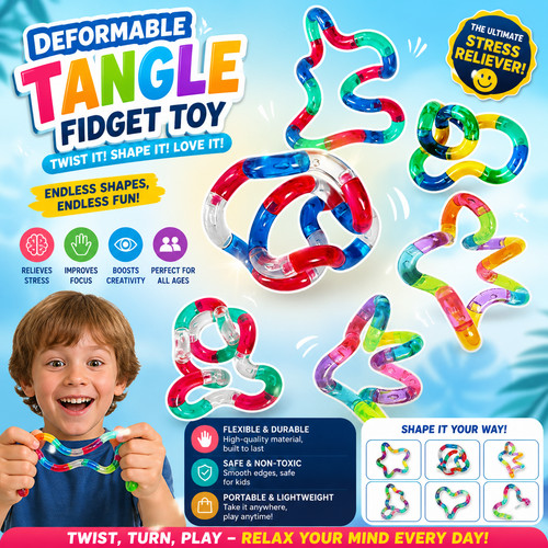 Magic tangle fidget toy - magic,