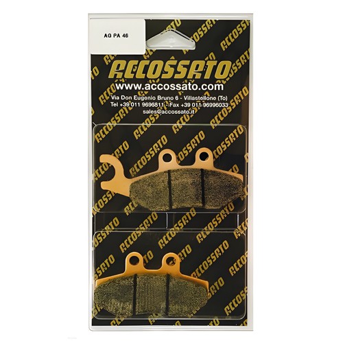 Rear recessed brake pads for - brake,
