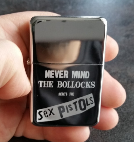 Sex pistols engraved lighter - sex,