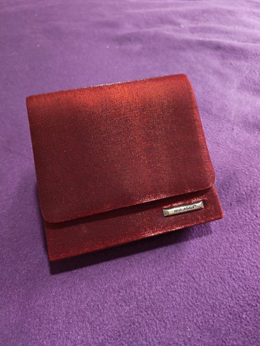 Deep red matallic sheen small - matallic,