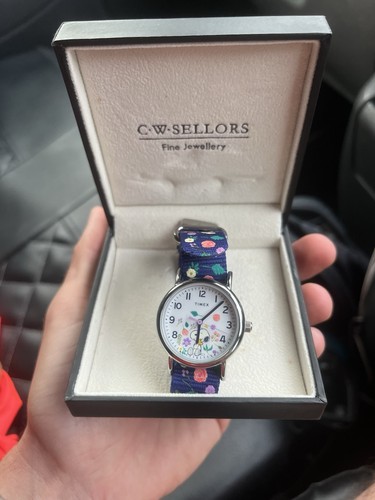 Timex snoopy floral watch - timex,