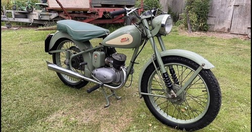 Bsa bantam 125cc - bantam, motorcycle