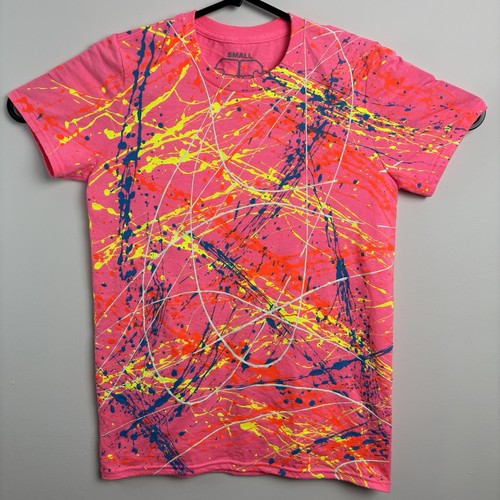 Couch neon splatter shirt - couch,