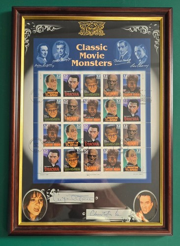 Movie monsters benham - benham, framed