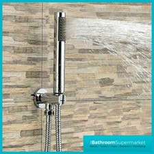 Round Chrome Shower Outlet