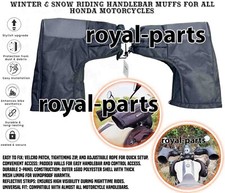 "WINTER & SNOW RIDING HANDLEBAR MUFFS" FIT FOR ALL HONDA MOTORCYCLES