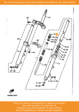 YAMAHA Cap, Front Fork