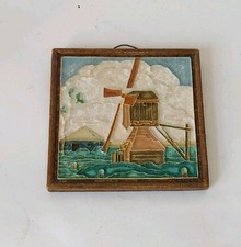 Vintage Delft Ceramic Tile