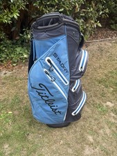 NICE TITLEIST STADRY CART BAG. 14 WAY DIVIDER.  BLUE. FREE UK POST
