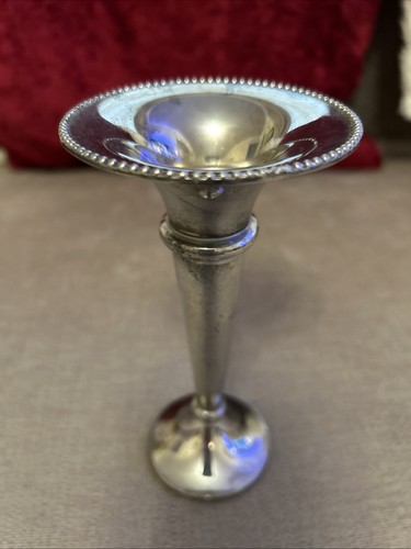 Vintage silver plated - silver, bud
