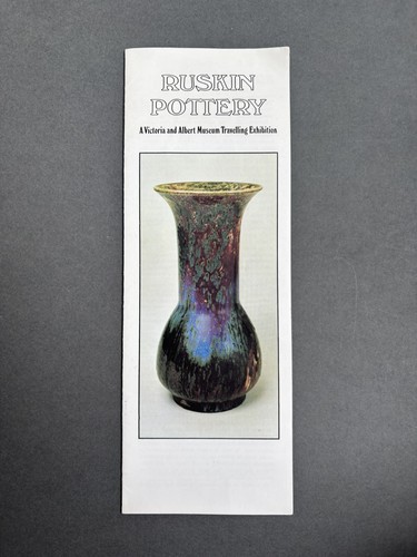 Ruskin pottery victoria and - ruskin,