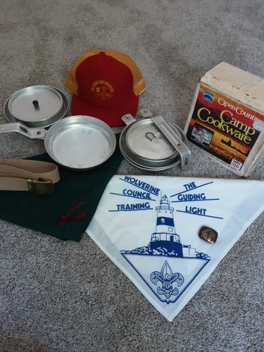 Vintage boy scout lot mess - lot:, 2