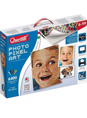 Quercetti photo pixel art 6400 - pixel,