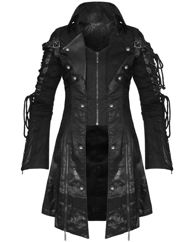 Men black leather - black,