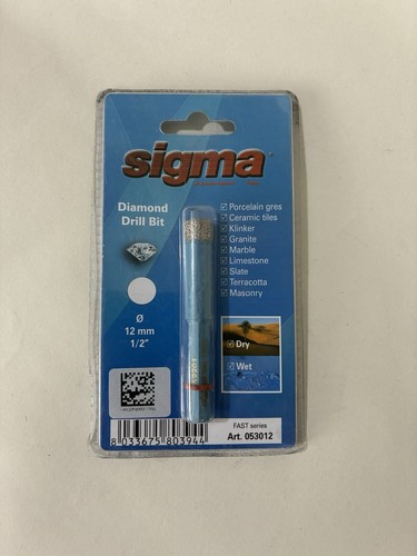 Sigma 12mm diamond tile drill - sigma,