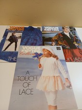 3 Vintage Vogue Knitting Internaltional Collection Pattern Booklets -M
