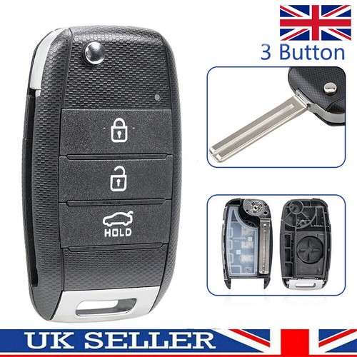 Button remote flip key fob - key,