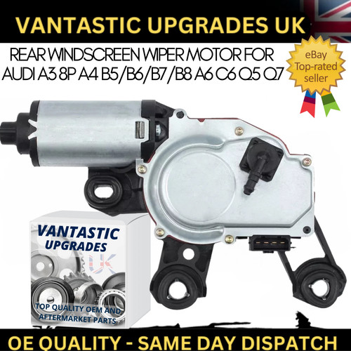 Rear windscreen wiper motor - rear,