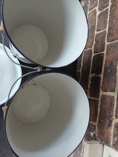 Vintage Enamel Buckets
