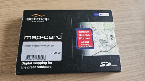 Satmap 50k 25k brecon - 1:25k,