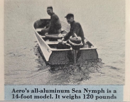 955 magazine photo aero sea - magazine,