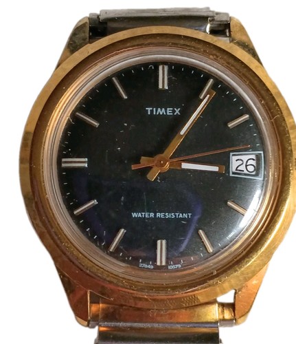 Watch timex vintage 1979 black - watch,