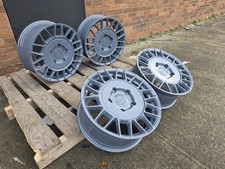 x4 18" Golf R AERO Style Alloy Wheels VW Golf Caddy Seat Nardo Grey 5x112 NEW