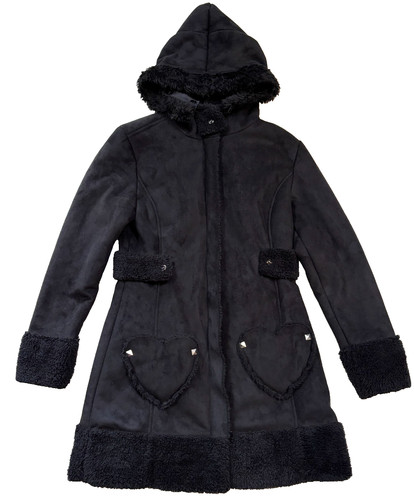 Abbey dawn boa black - black, coat