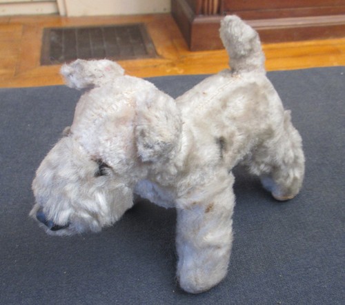 Vintage steiff gray mohair - vintage,