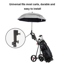 Motocaddy Powakaddy Universal Umbrella Holder Golf Cart Accessory for All Models