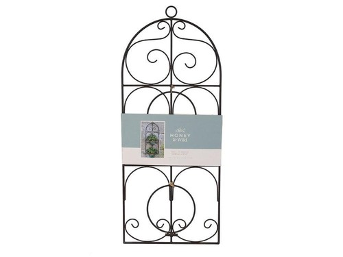 Scroll wall pot planter - scroll,