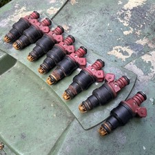 8X BMW M60B40 M62B44 V8 Engine Injectors 1736908 Bosch 0280150778 Used Genuine