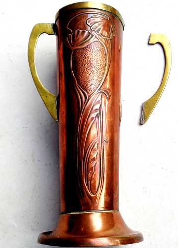 Antique art nouveau - art, copper