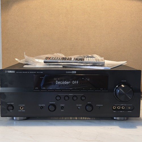 Yamaha v765 av - yamaha, receiver