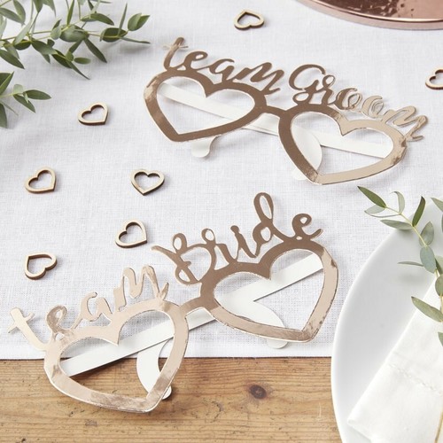 Rose gold team - bride,
