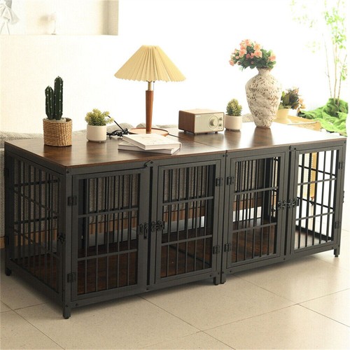 Heavy dog crate furniture end - heavy,