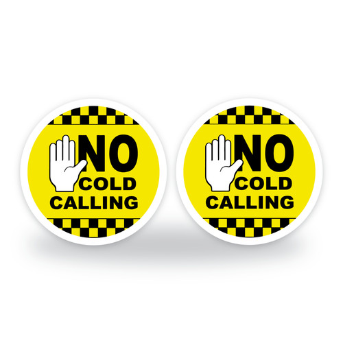 Set cold callers door - set,