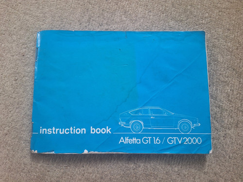 Alfa romeo alfetta 6 - gt, gtv