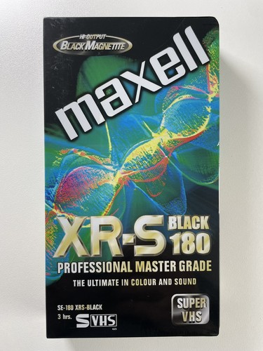 Maxell 180 video tape - maxell, e-180