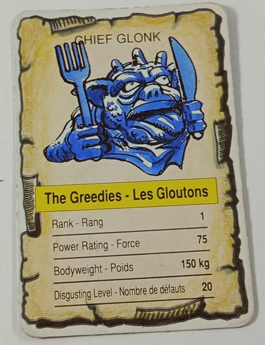 Mini boglins chief glonk - mini,