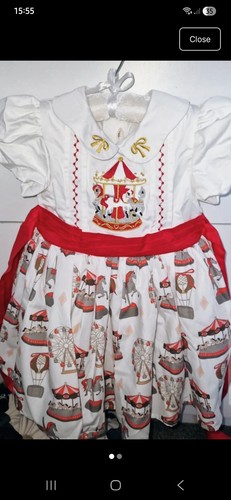Girls handmade smocked dress - girls,