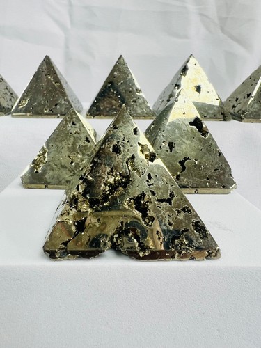Pyrite pyramid - pyramid,